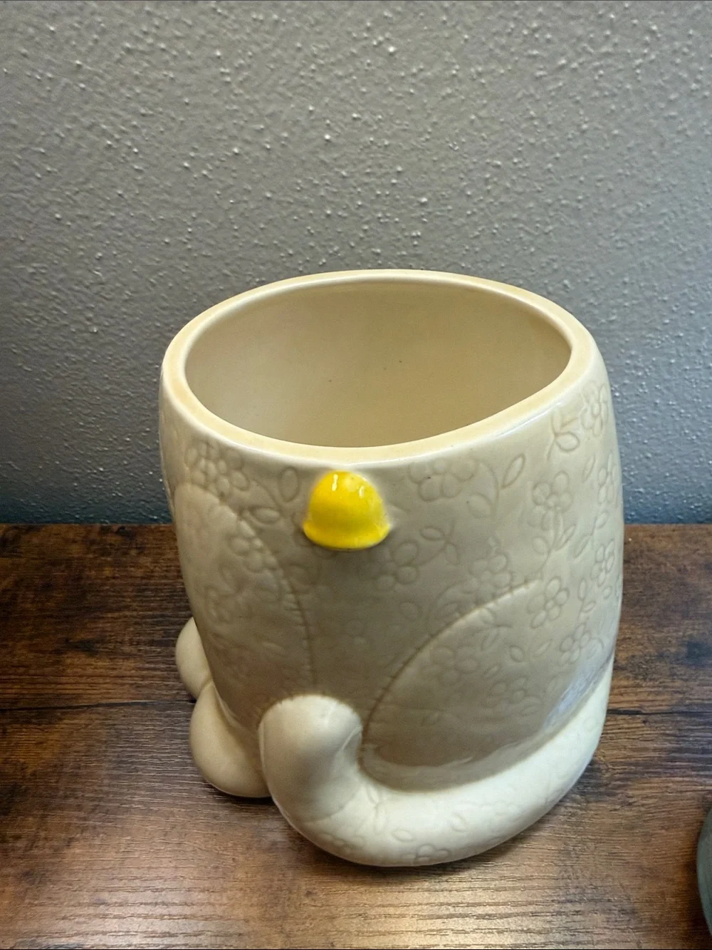 Poppy Trail Cat Cookie Jar Canister Ceramic Kitchen Food Storage